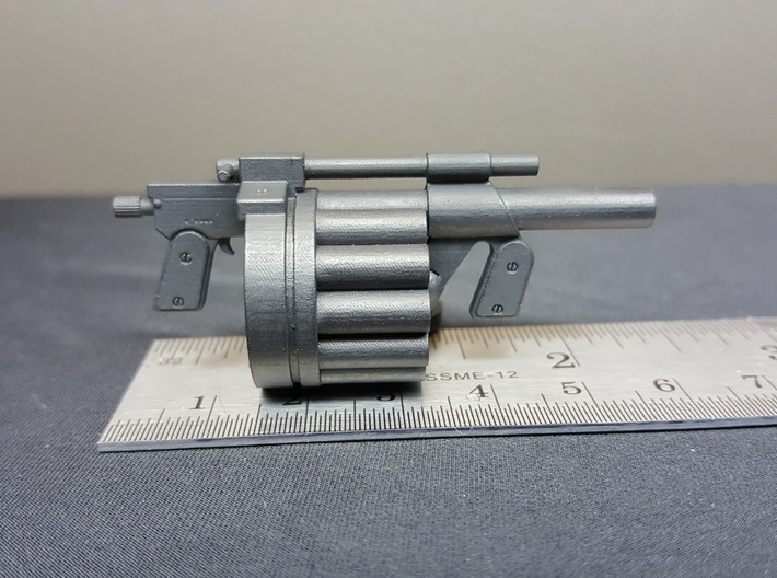 Hawk MM1 Grenade Launcher 1:10 scale 3d printed 