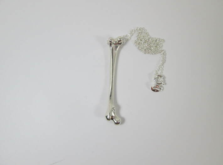 Femur Bone Pendant 3d printed 
