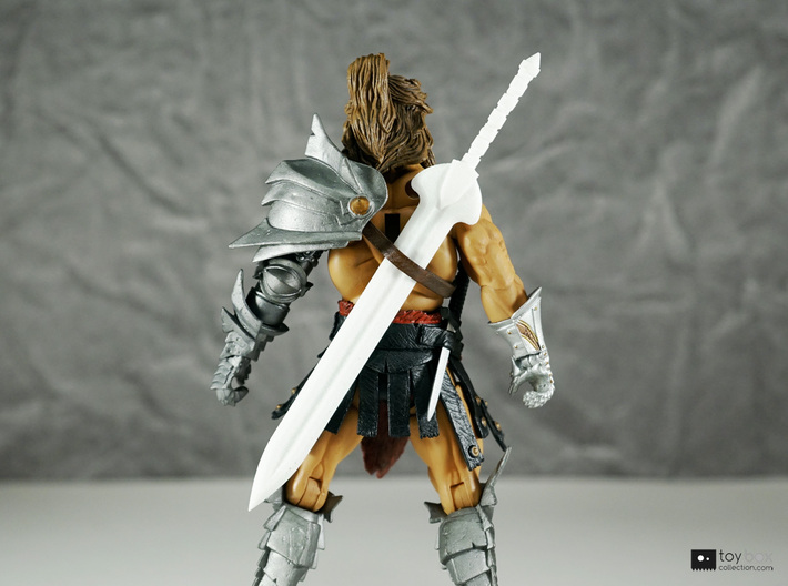 Champion blade for Mythic Legions 3d printed Fit in the sword belt!