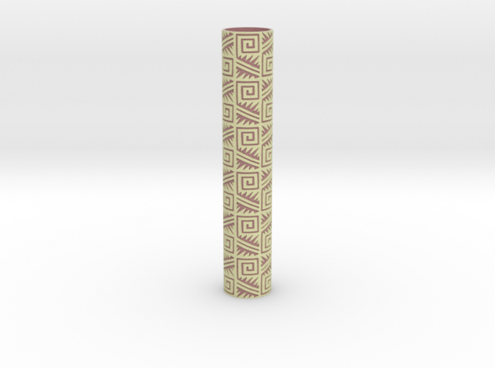 Rolling Pin Sleeve Maxico City 3d 3d printed