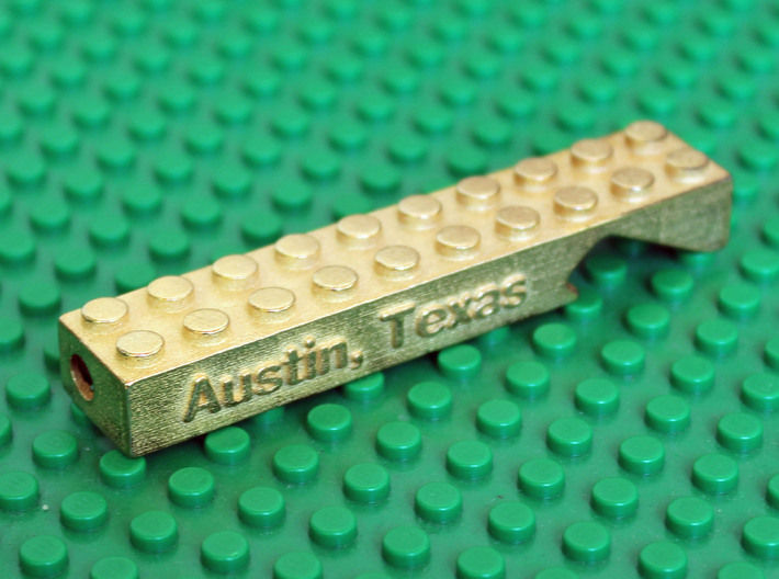 Lego Brick Bottle Opener - Custom 3d printed Add your custom text