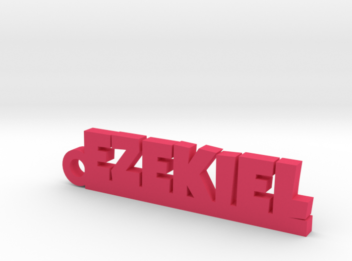 EZEKIEL Keychain Lucky 3d printed