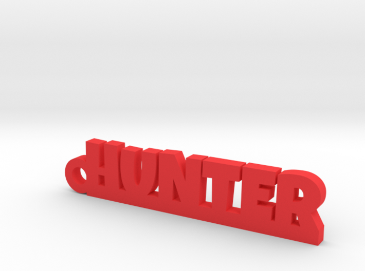 HUNTER Keychain Lucky 3d printed