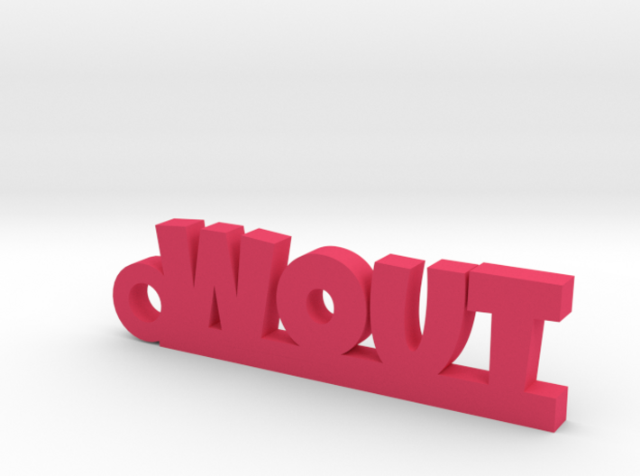 WOUT Keychain Lucky 3d printed
