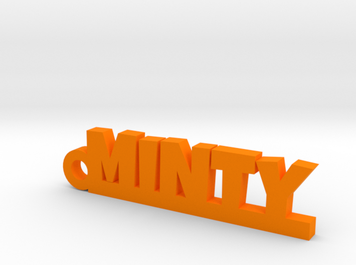 MINTY Keychain Lucky 3d printed