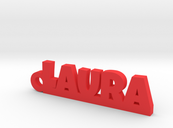 LAURA Keychain Lucky 3d printed