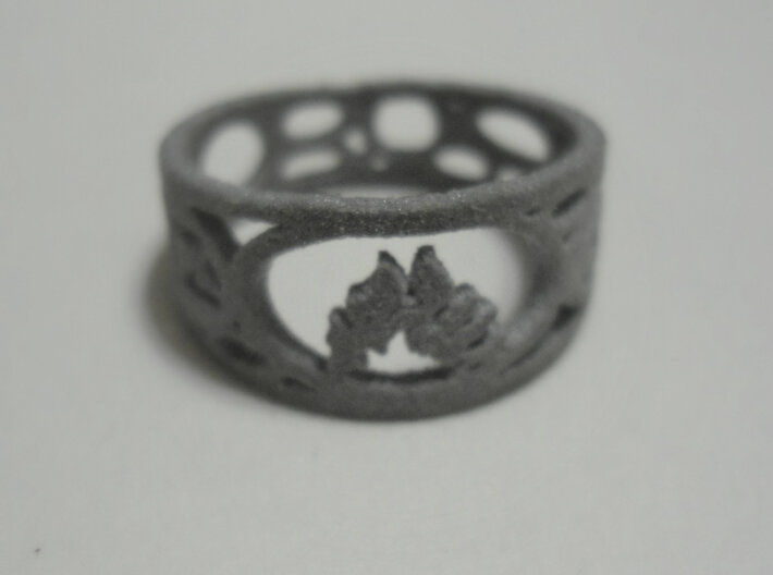 Divergent Ring Size 9.5 3d printed