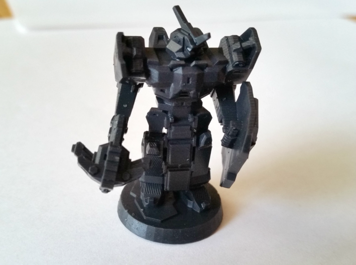 "Fenrix-7" Robot Knight Commander 28mm 3d printed 