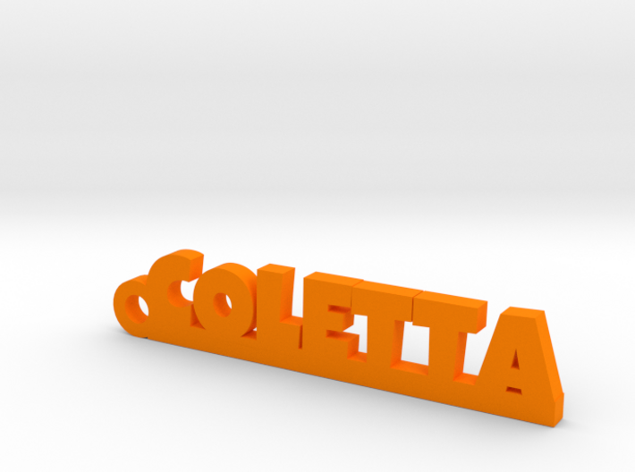 COLETTA Keychain Lucky 3d printed