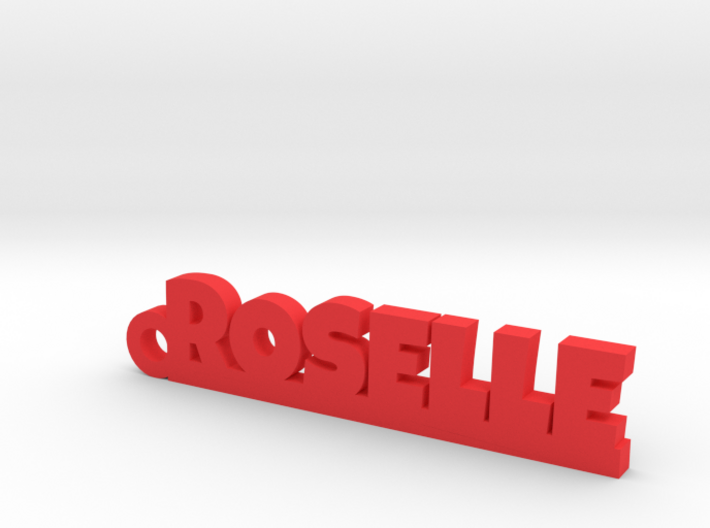 ROSELLE Keychain Lucky 3d printed