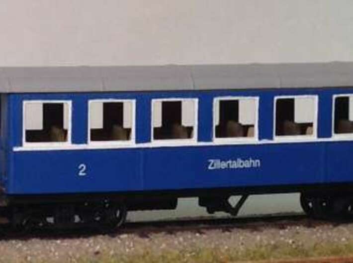 ZB (H0e) - ex-Payerbach Personenwagen B4i 35-38 3d printed