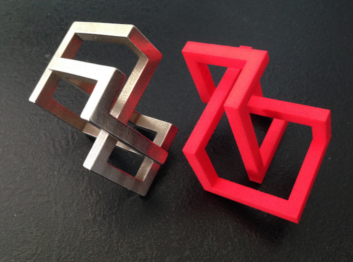 Knotcube  for puzzles 3d printed 