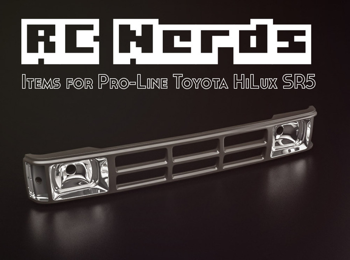 RCN001 Grill for Pro-Line Toyota SR5 3d printed