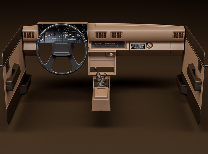 RCN010 steering wheel for Pro-Line Toyota SR5  3d printed 