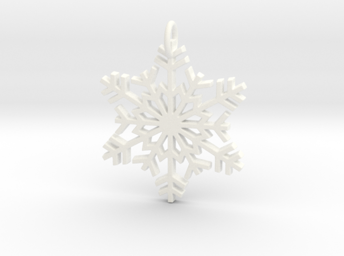 Snowflake 3d printed
