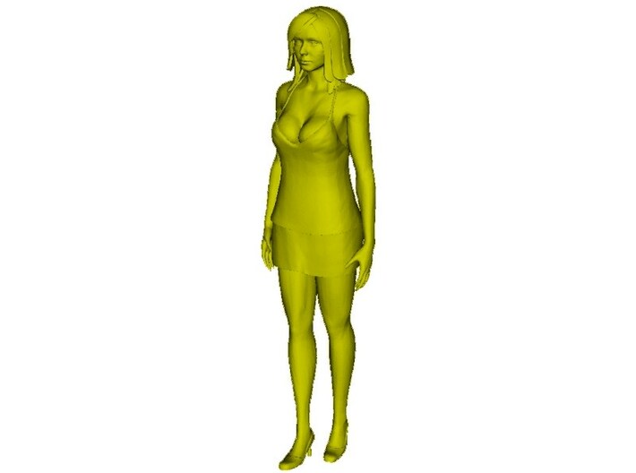 1/15 scale beautiful girl figure A 3d printed