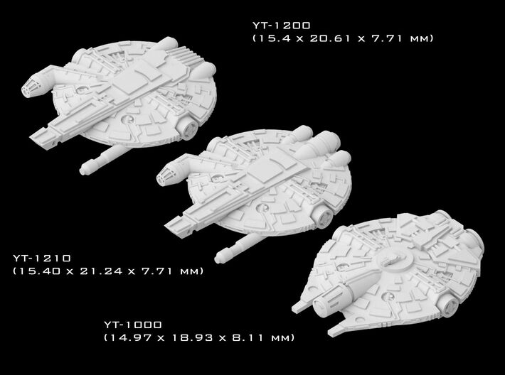 (Armada) Transports Set VIII 3d printed