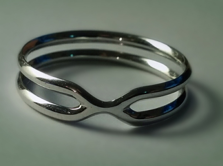 Double Ring 3d printed 