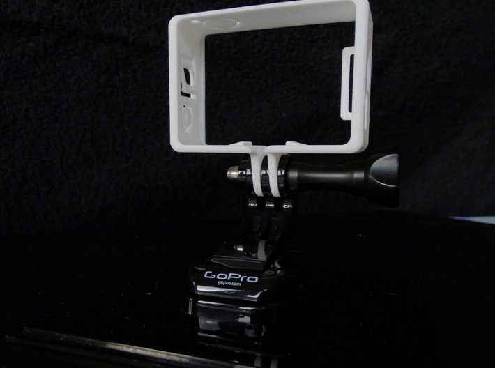 GoPro Hero 3 Frame Mount Strong Secure fit Go Pro 3d printed Add a caption...