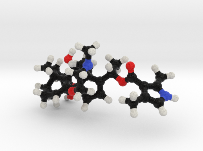 Batrachotoxin Molecule Model 3D 3d printed