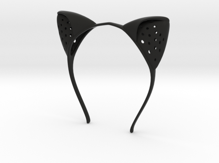 Anouk Wipprecht #ElectronicKittyEars headset 3d printed