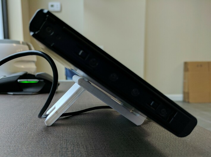 Nintendo Switch Charging Travel Stand 3d printed 