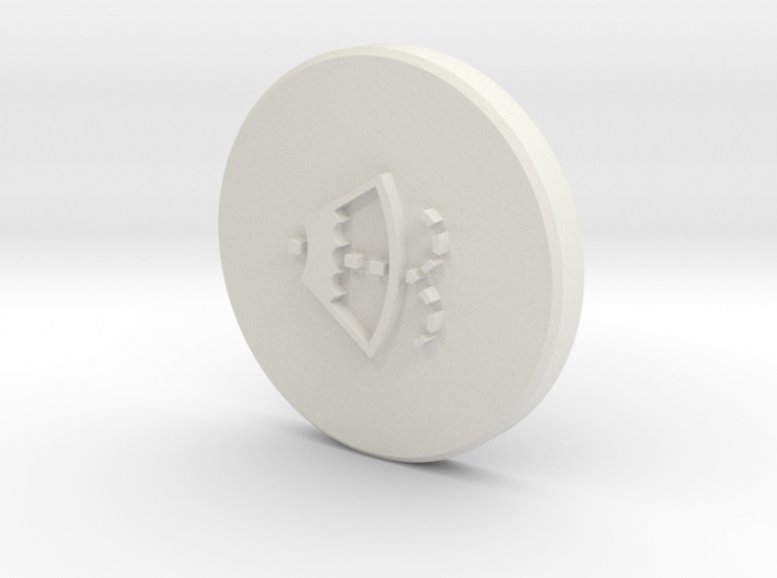 Washer cap with logo Part 2/2 3d printed 