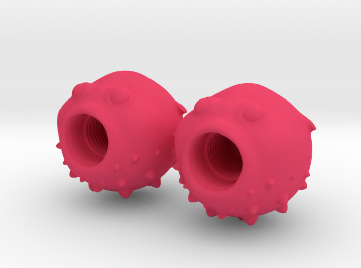 Blowfish Valve Caps - Shrader 3d printed