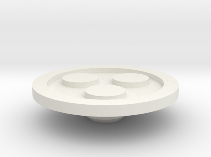 Atom Fidget Spinner Cap 3d printed 