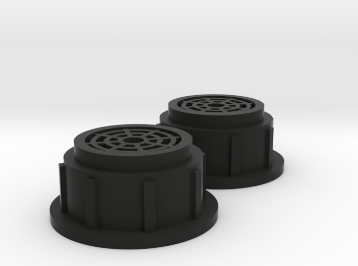 6mm x 5mm mini microphone cosplay cover 3d printed