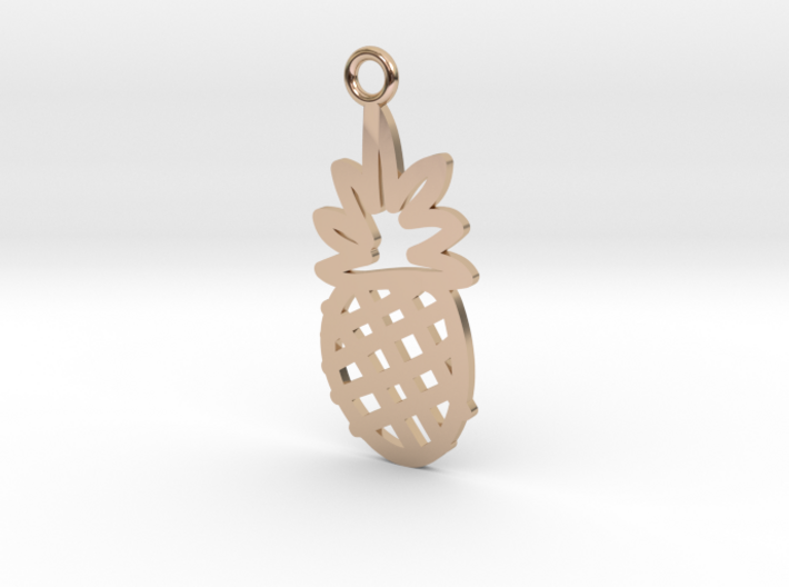 Pineapple Charm! 3d printed