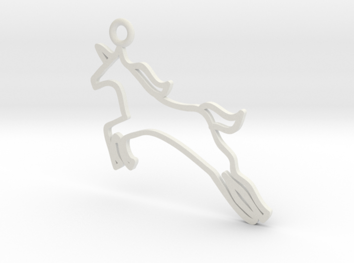 Unicorn Charm! 3d printed