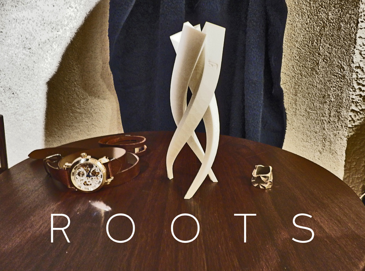 Roots vase 3d printed