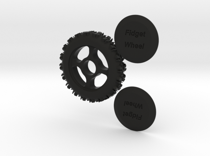 Fidget Wheel 3d printed