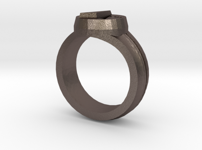MAPS Signet Ring 3d printed