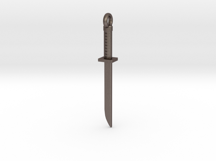 Ninjato (Ninja Sword) Pendant/Keychain 3d printed