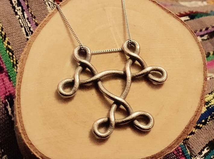 4cm Necklace 3d printed