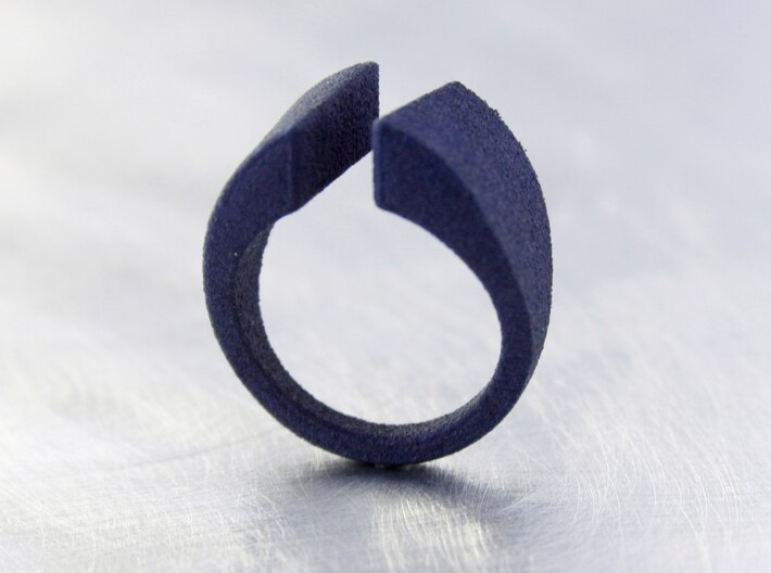 MizNK Ring NO.2 Inspired by Inspired by Relations 3d printed 