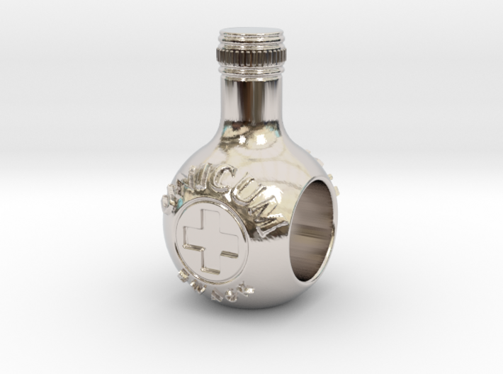unicum bottle charm 3d printed