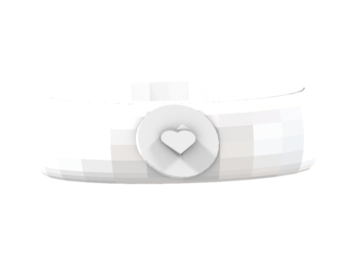 Heart  Bracelet 3d printed 