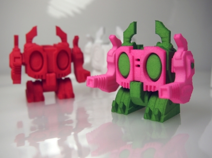 Another Dimensional bots "KWAGGA" (parts set A) 3d printed 