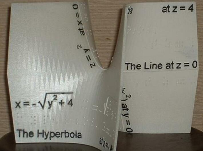Hyperbolic Paraboloid 3d printed