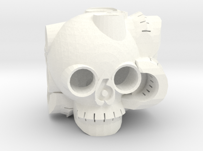 Skull D6 3d printed