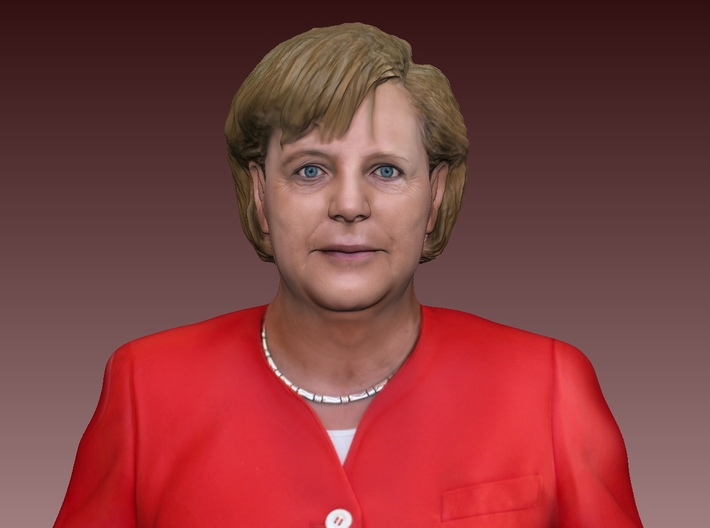 Angela Merkel 3D Model ready for 3d print 3d printed 