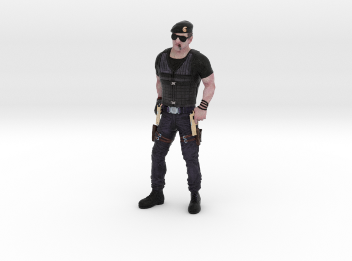 Sylvester Stallone 3D Model ready for 3d print 3d printed