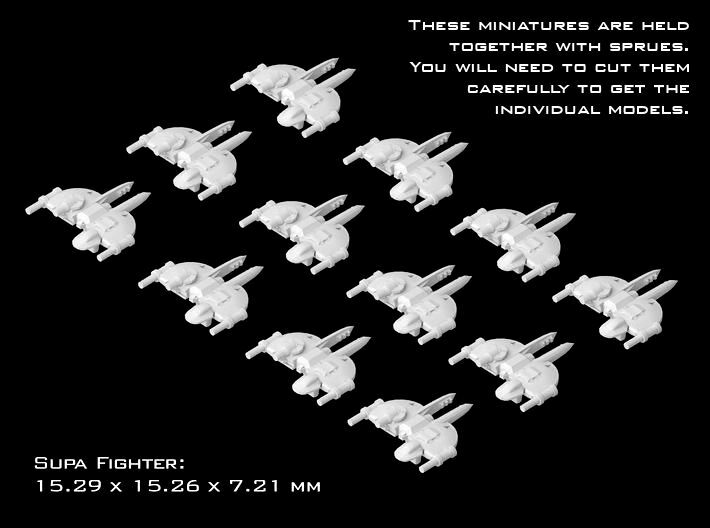 (Armada) 12x Supa Fighter 3d printed