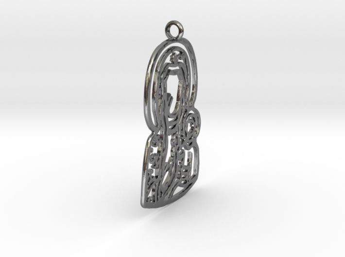 Our Lady of Czestochowa in Cast Metals 3d printed