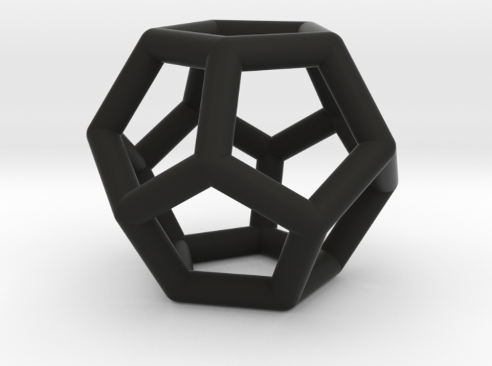 Dodecahedron Ornament 3d printed