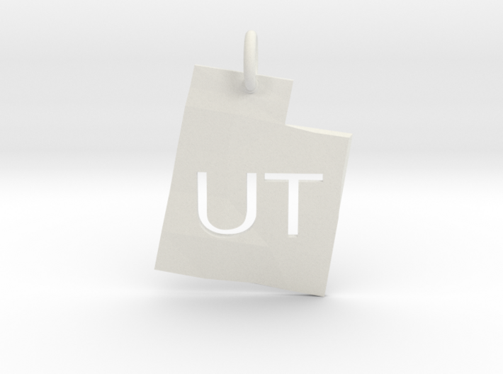 Utah State Pendant 3d printed