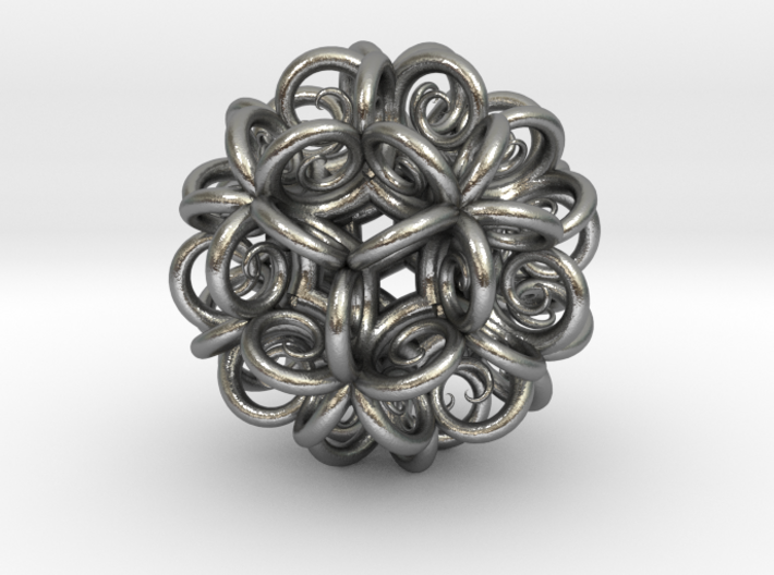 Spiral Fractal Clew 3d printed